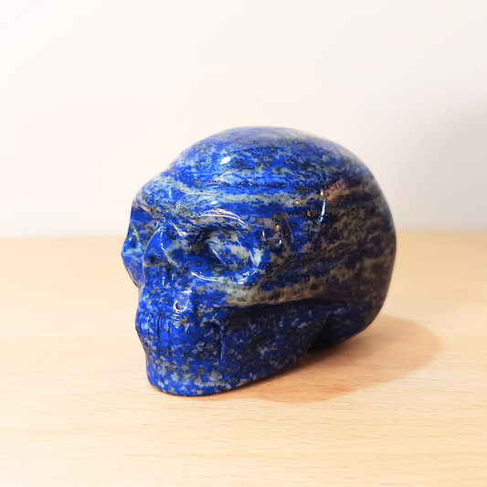 Lapis Lazuli Skull