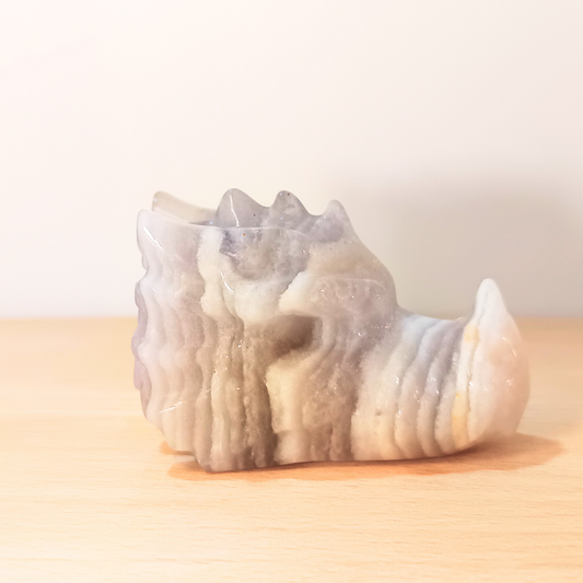 Purple Fluorite Dragon