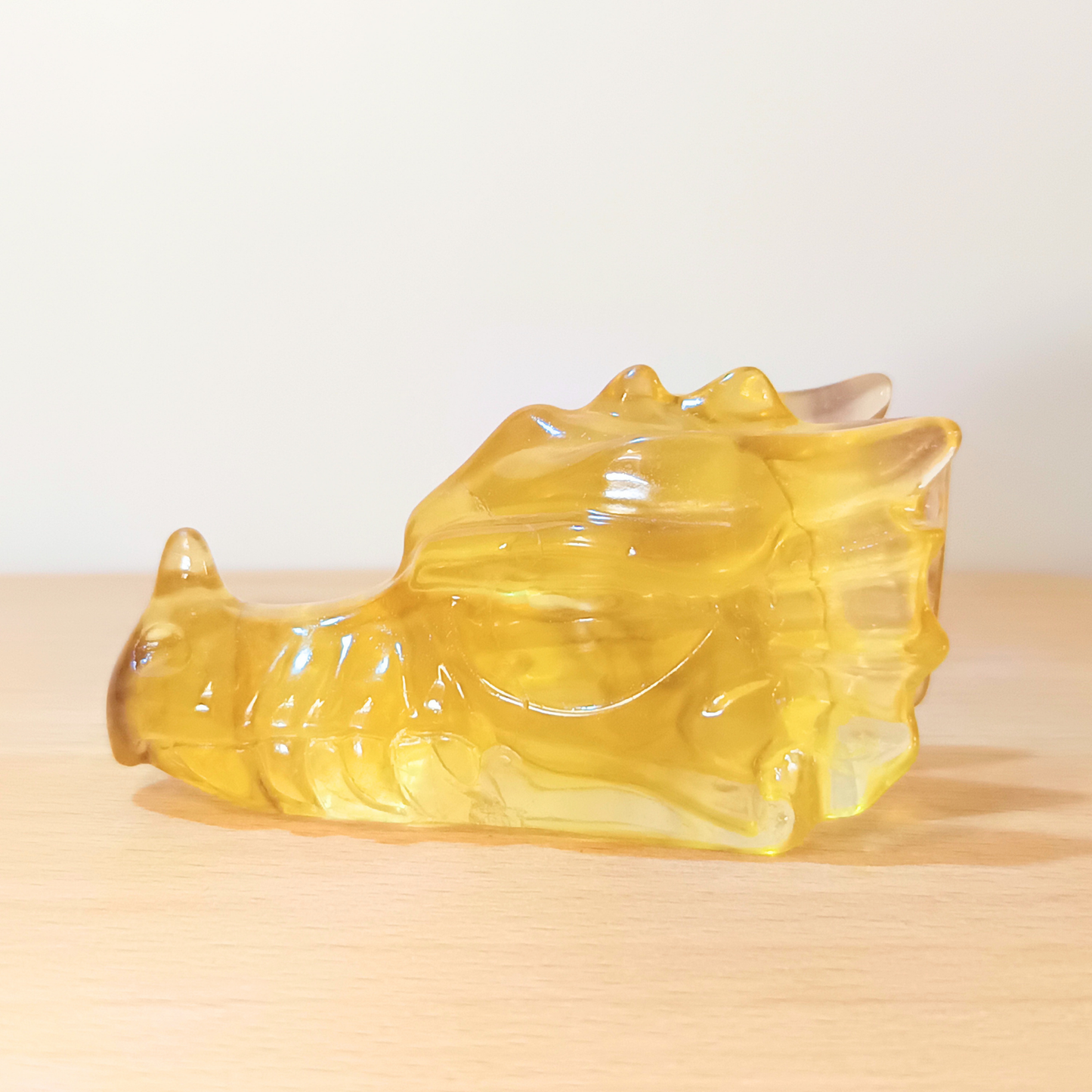 Yellow Fluorite Dragon I