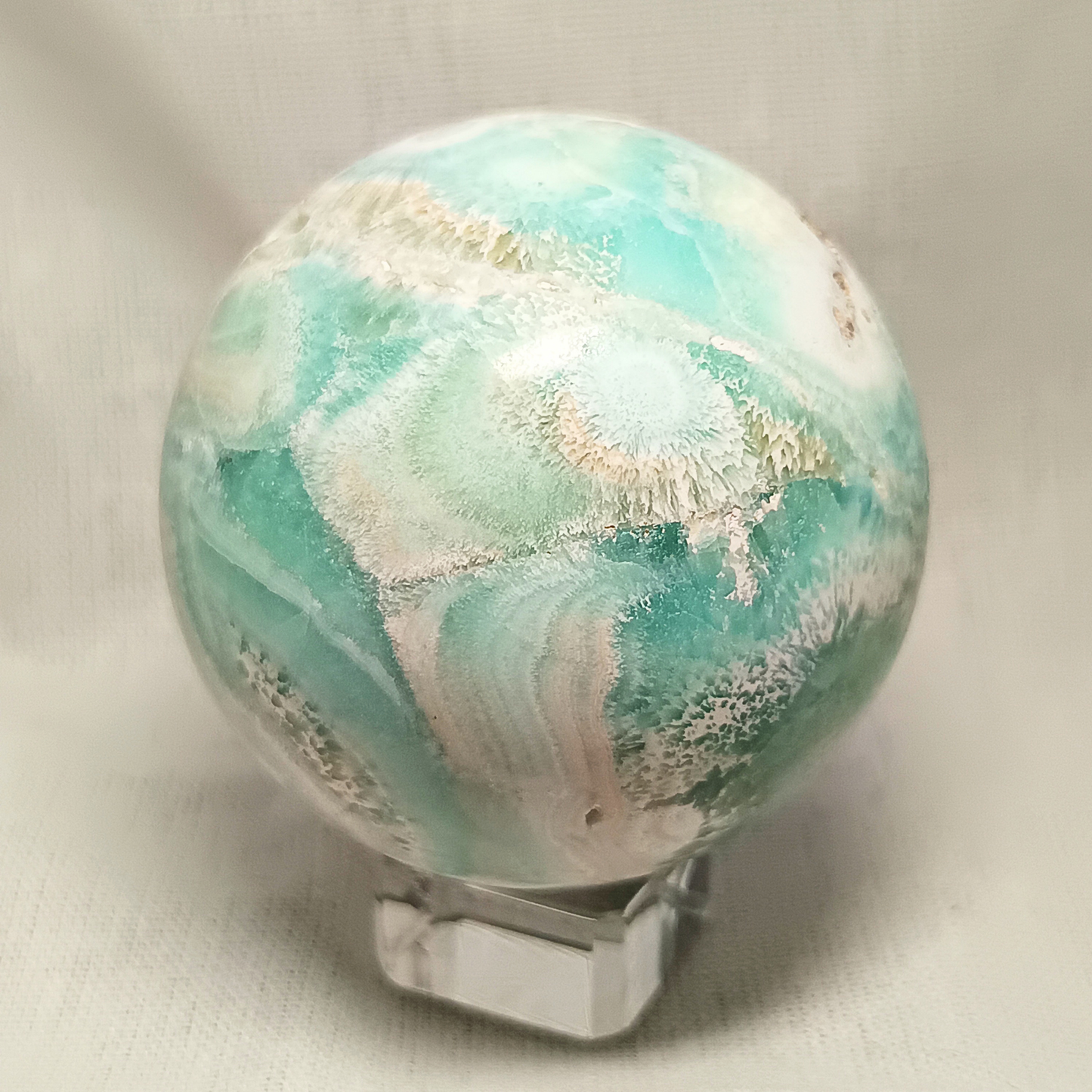 Hemimorphite Sphere II