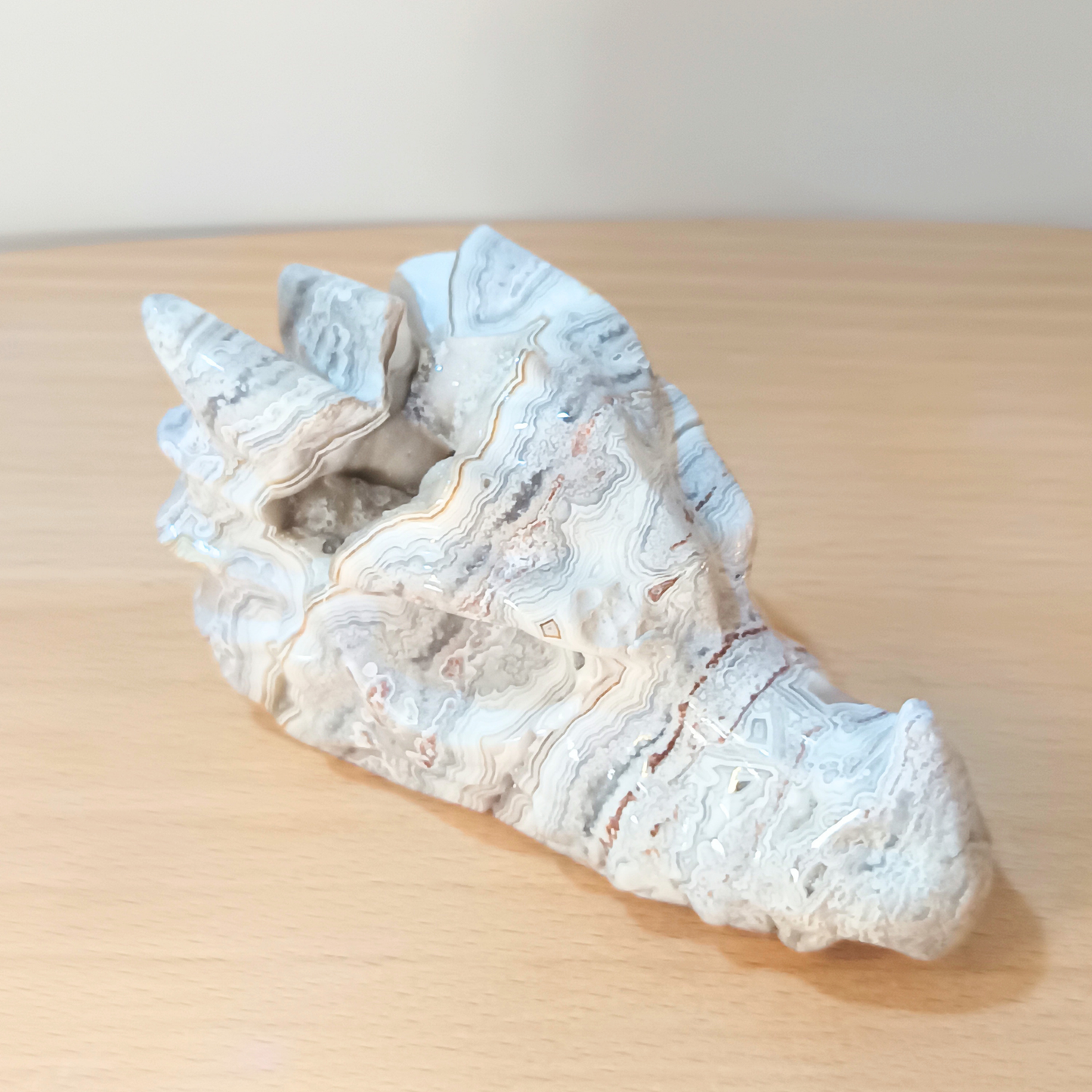 Mexican Lace Agate Dragon I