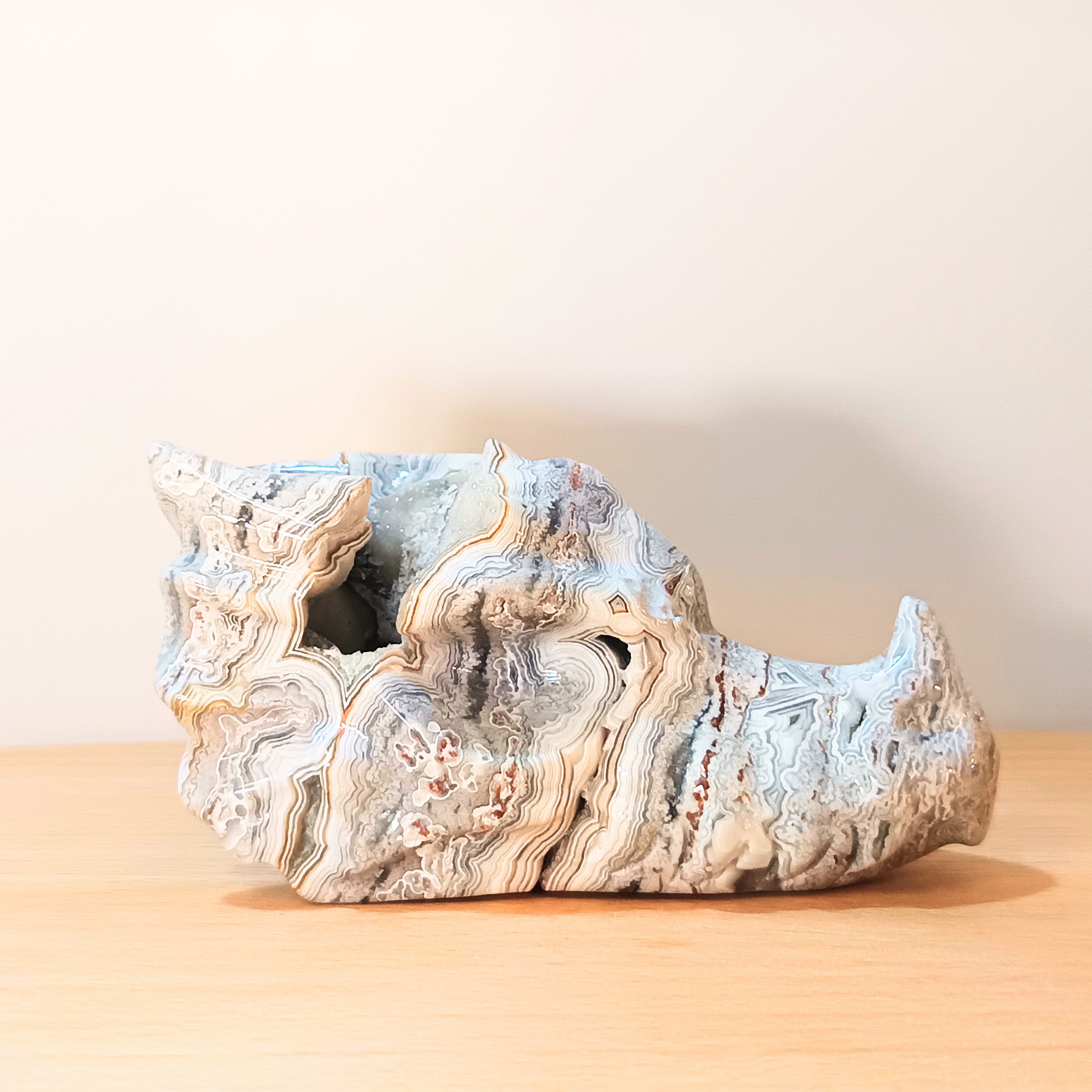 Mexican Lace Agate Dragon I