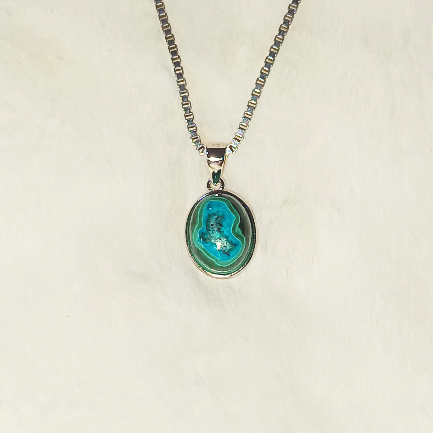 Chrysocolla Pendant I