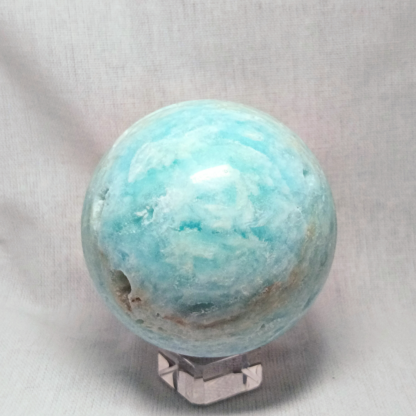 Hemimorphite Sphere I