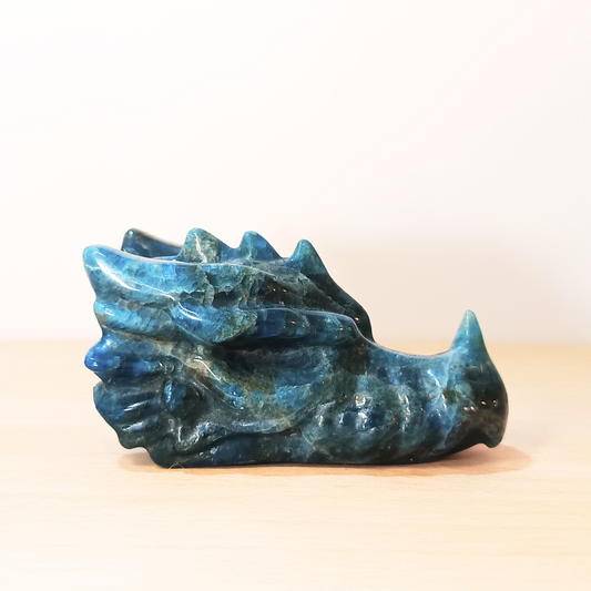 Blue Apatite Dragon