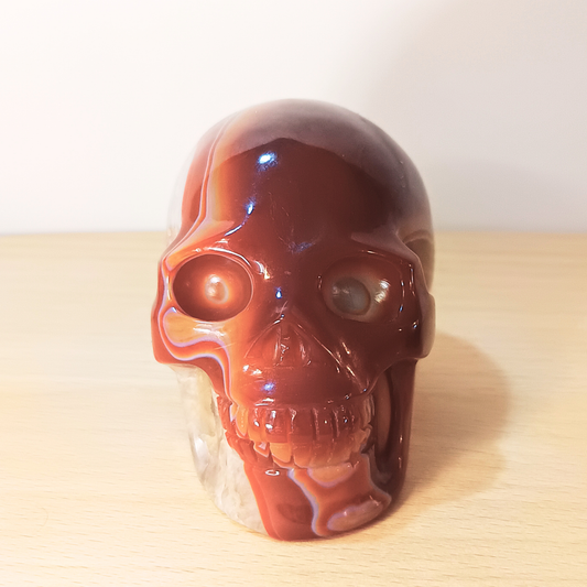 Carnelian Skull