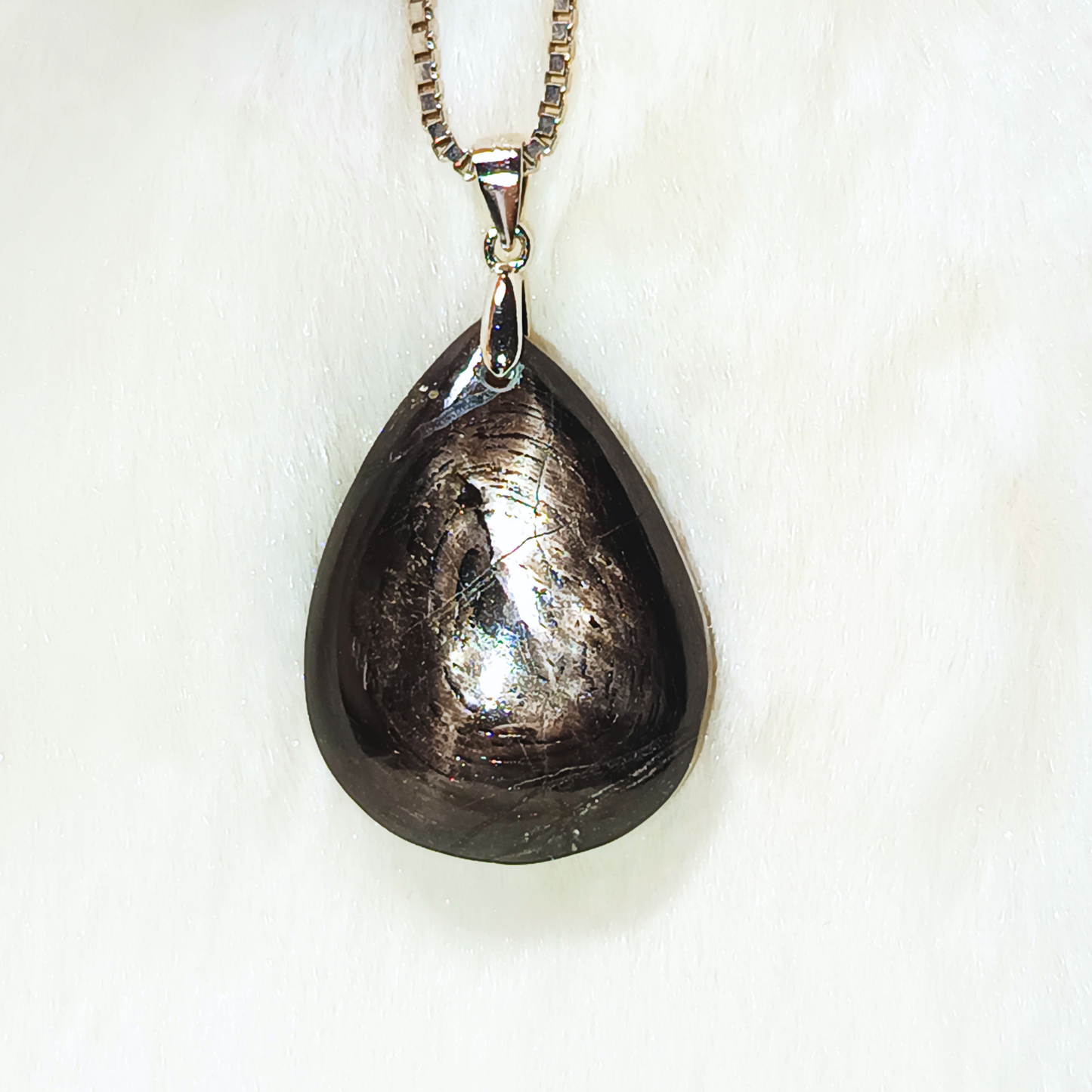 Hypersthene Pendant IV