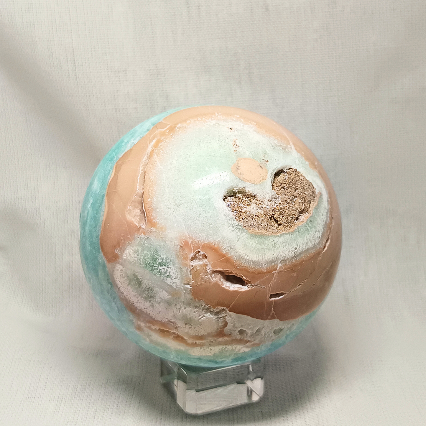 Hemimorphite Sphere I