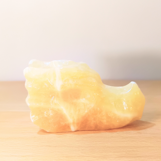 Orange Calcite Dragon