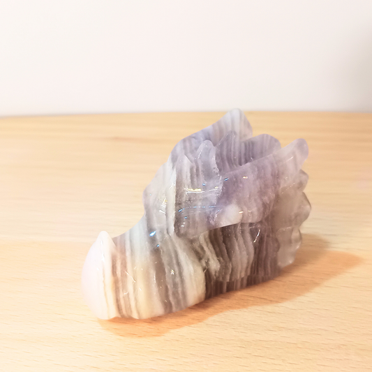 Purple Fluorite Dragon