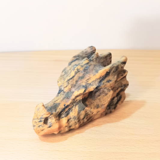 Tiger Skin Jasper Dragon