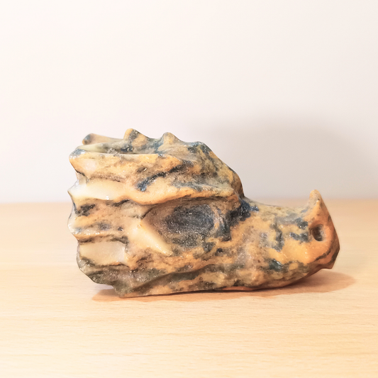 Tiger Skin Jasper Dragon
