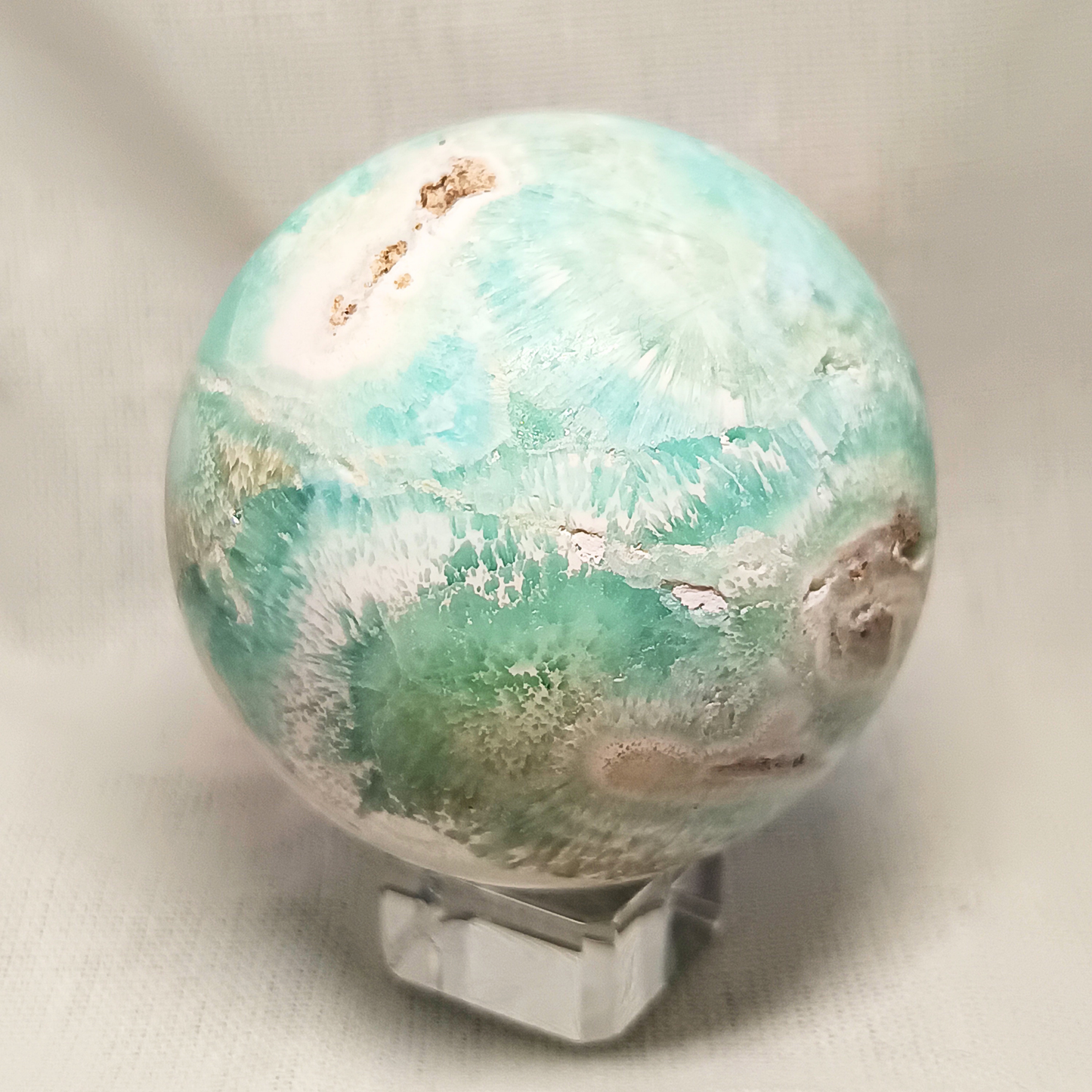 Hemimorphite Sphere II