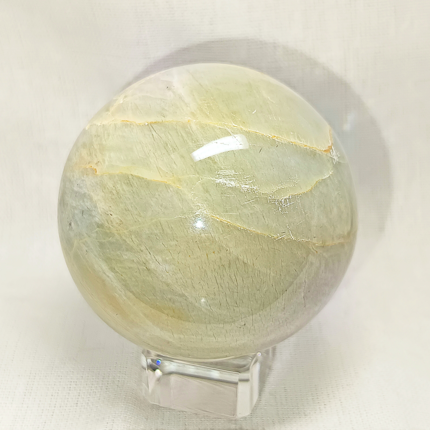 Green Moonstone Sphere