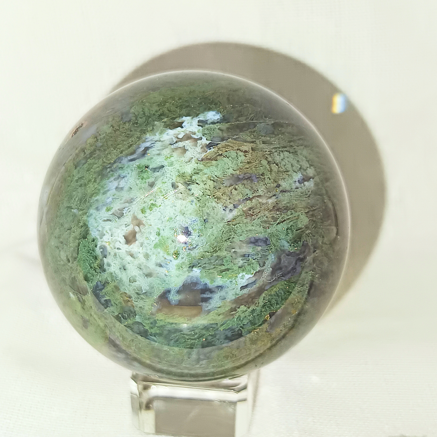 Moss Agate Sphere