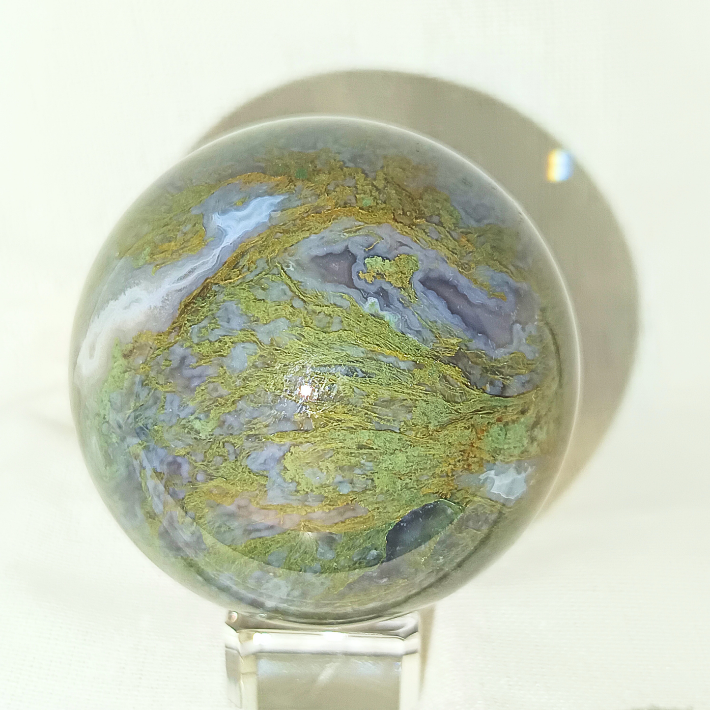Moss Agate Sphere
