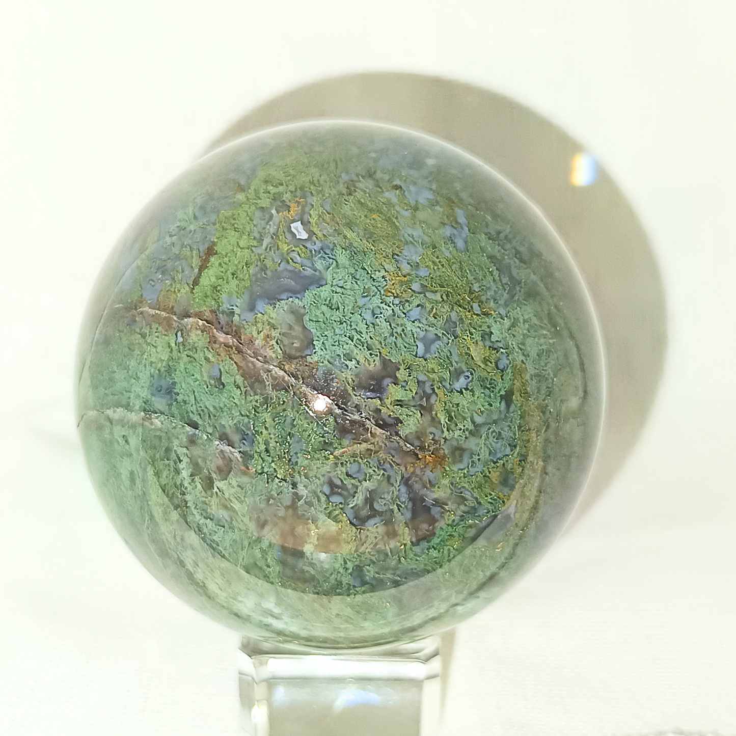Moss Agate Sphere
