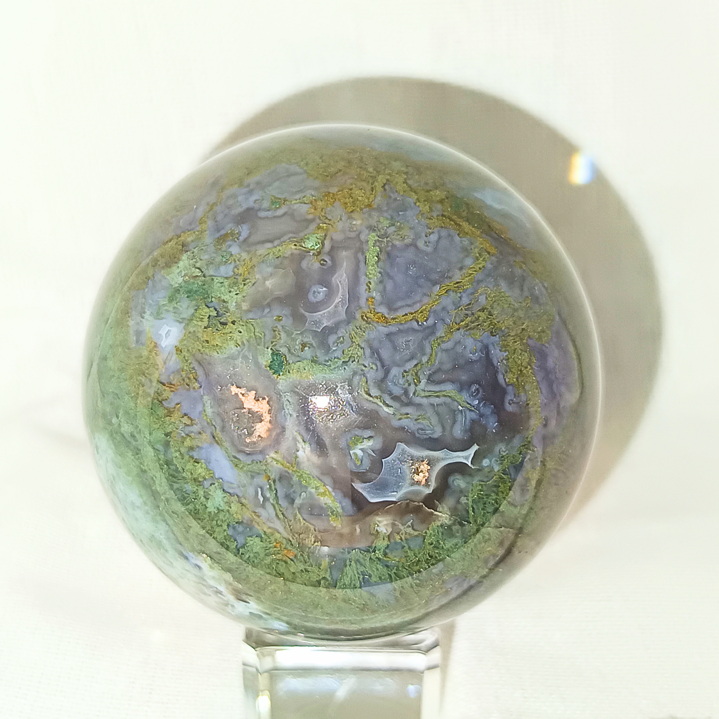 Moss Agate Sphere