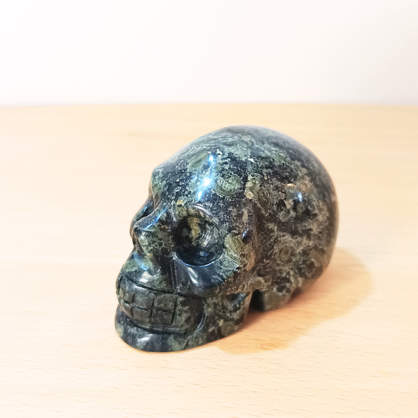 Kambaba Jasper Skull
