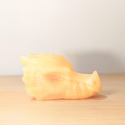 Orange Calcite Dragon II