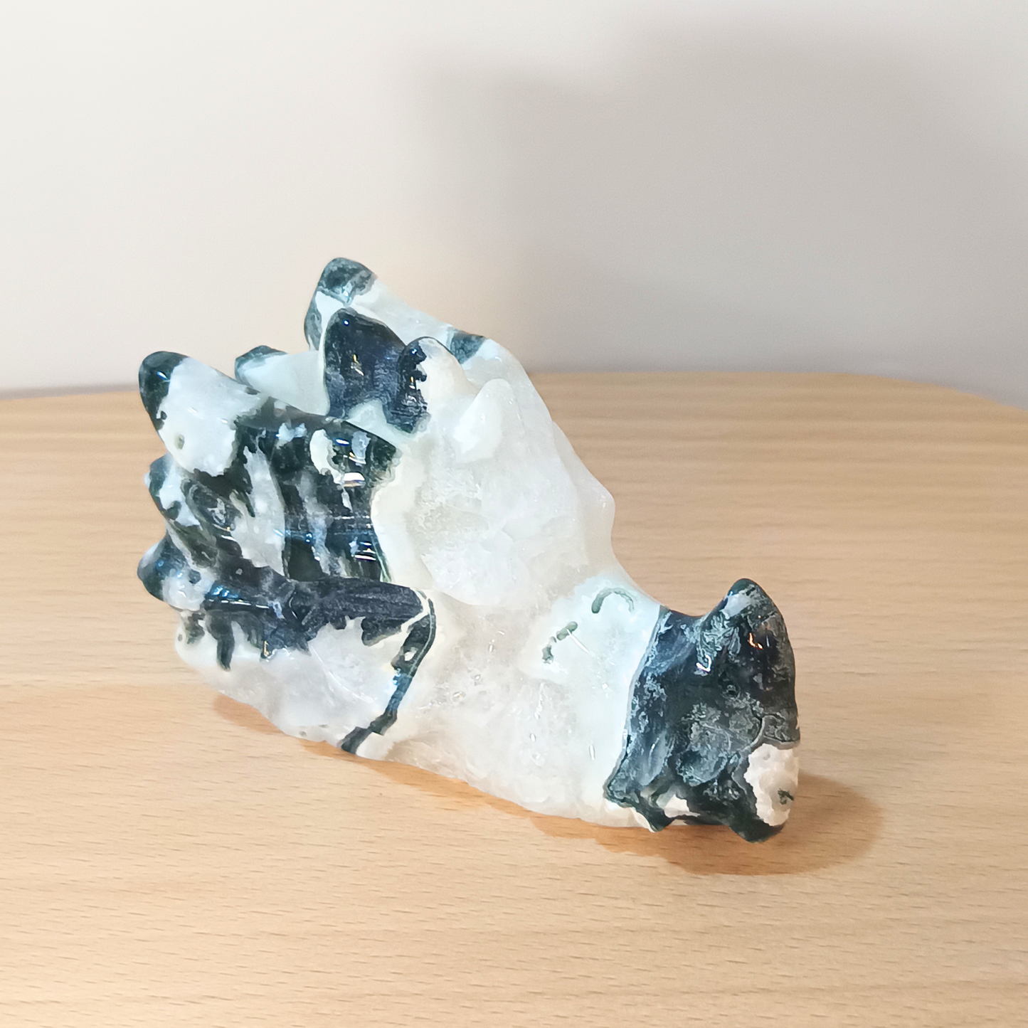 Moss Agate Dragon